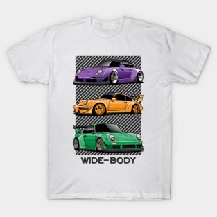 Wide Body sportcars T-Shirt